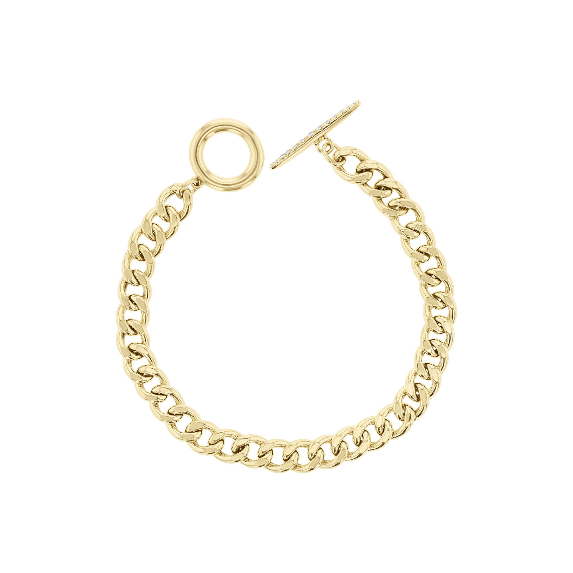 Coco Cuban Link Diamond Bracelet