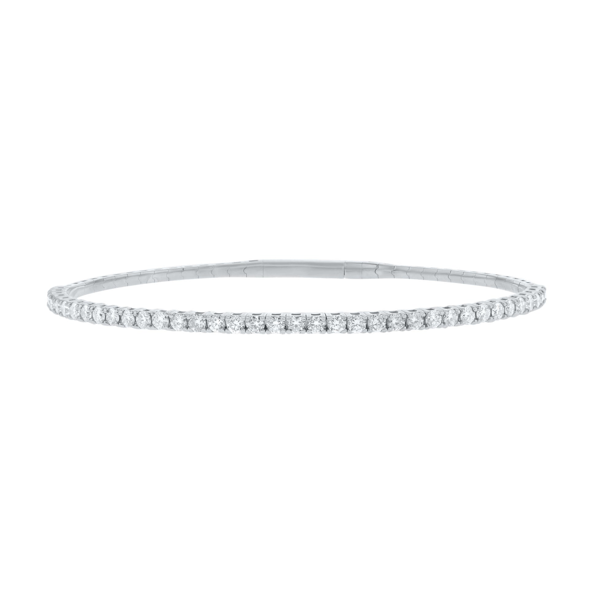 Definitive Diamond Bangle Bracelet- 1 1/2ct