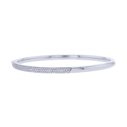 Mulholland Pave Diamond Bangle Bracelet