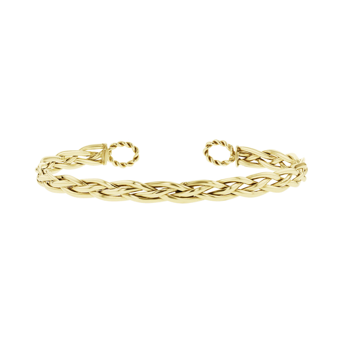 Sardinia Gold Bonded Cuff Bracelet
