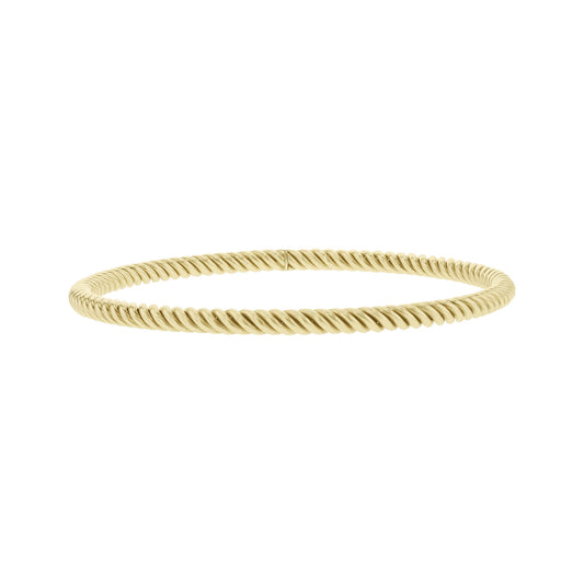 Veneto Gold Bonded Bangle Bracelet