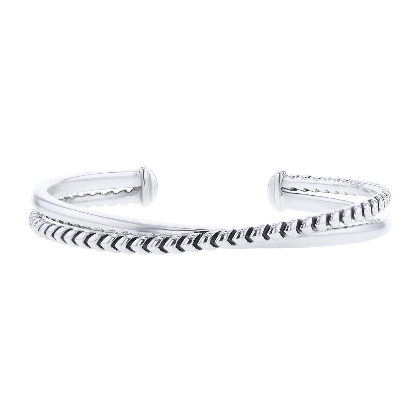 Silver Sloane Cuff Bracelet