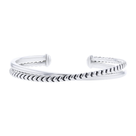 Silver Sloane Cuff Bracelet