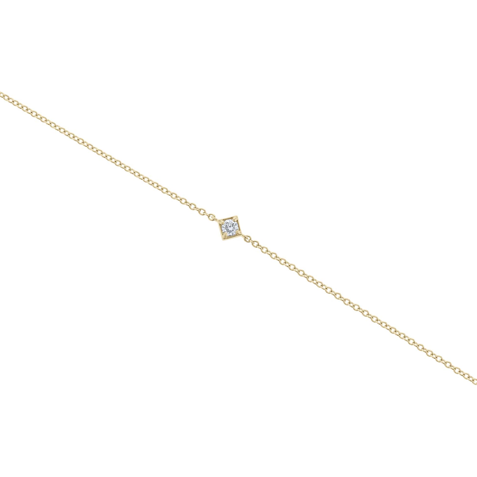 Gentle Nudge Diamond Bracelet