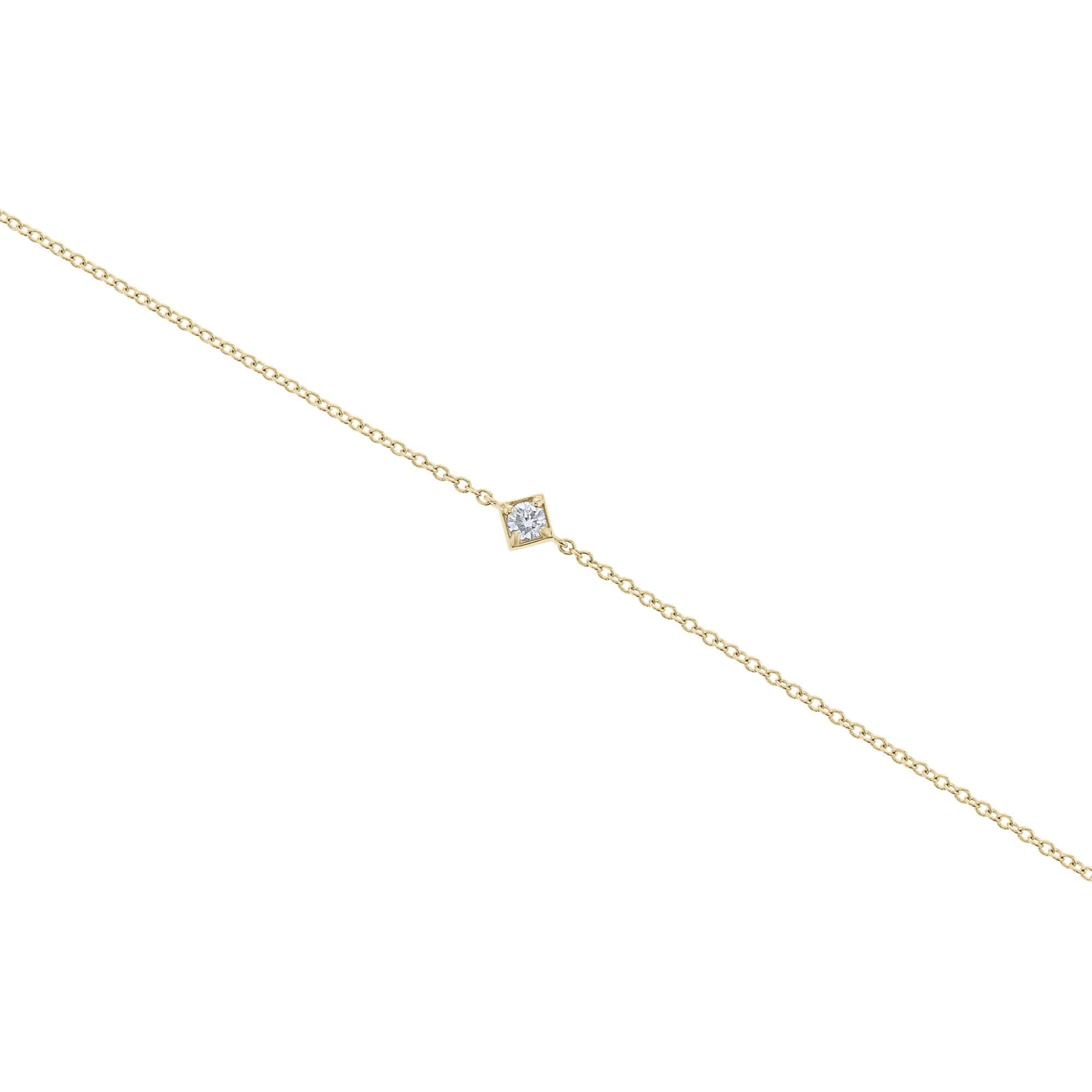 Gentle Nudge Diamond Bracelet