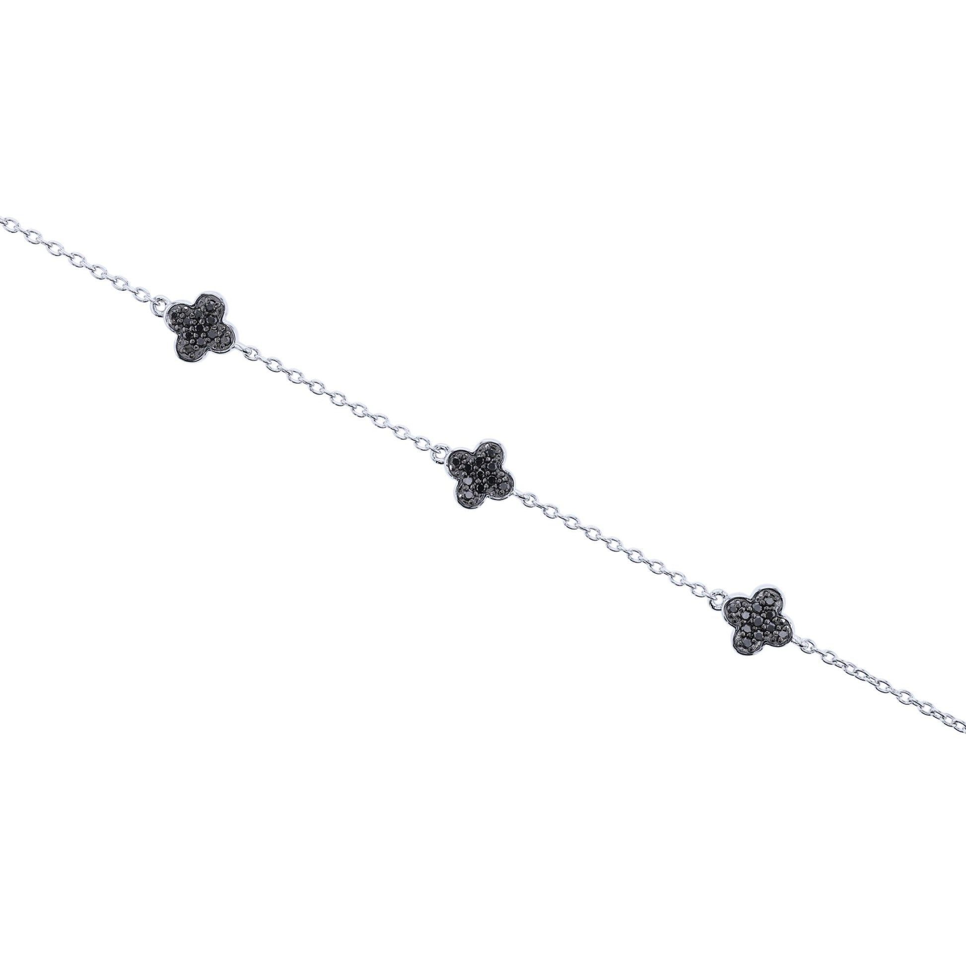 Lucky Darling Black Diamond Bracelet