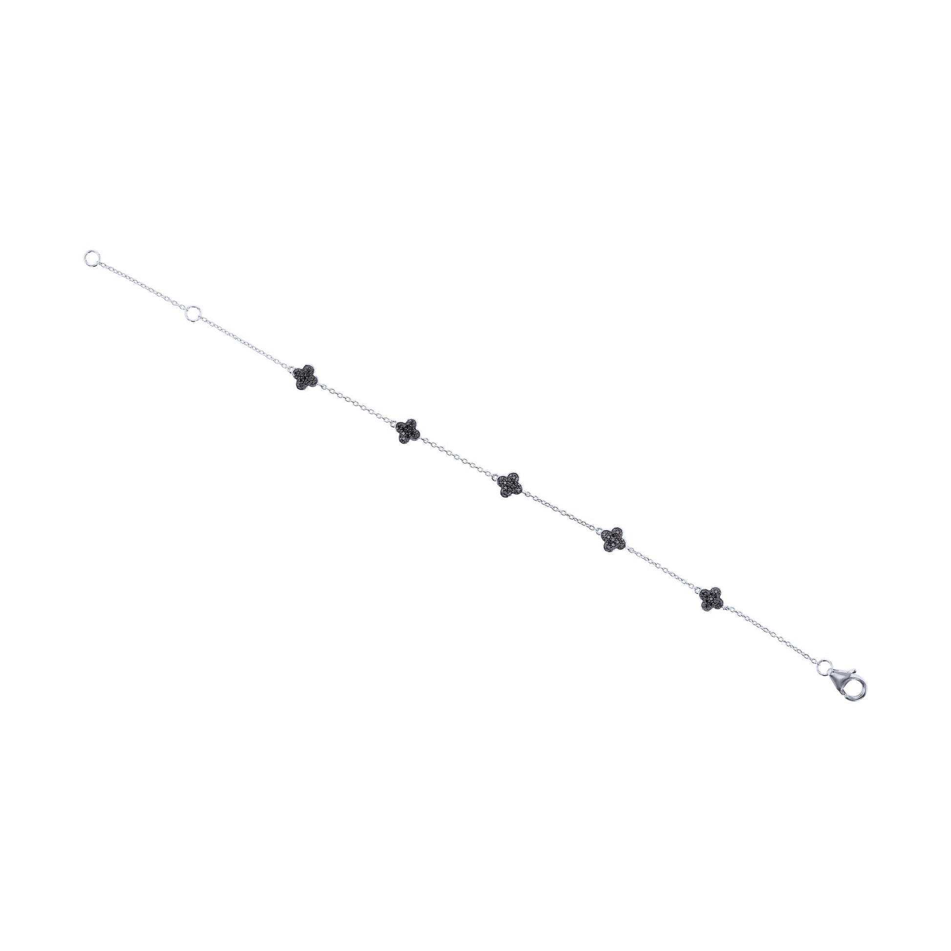 Lucky Darling Black Diamond Bracelet