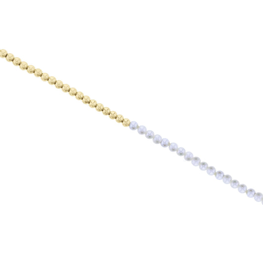 Michelle Pearl & Gold Bracelet