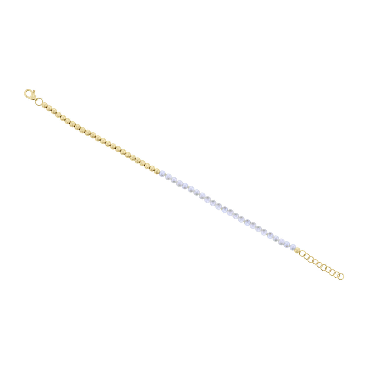 Michelle Pearl & Gold Bracelet