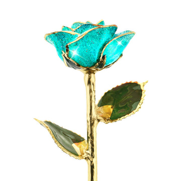24 Karat Gold Dipped Roses | Steven Singer Jewelers
