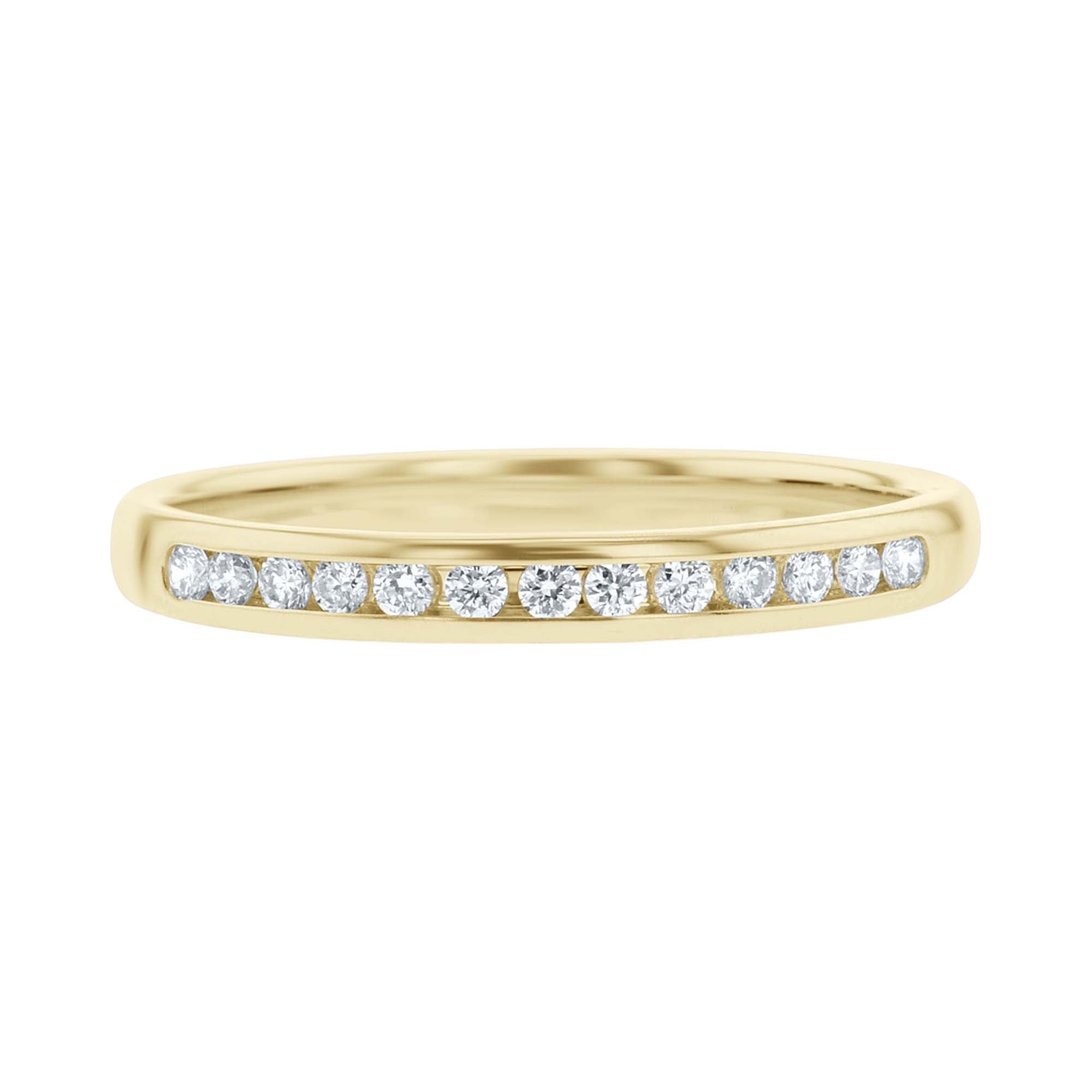 Forever Chita Channel Set Diamond Wedding Ring