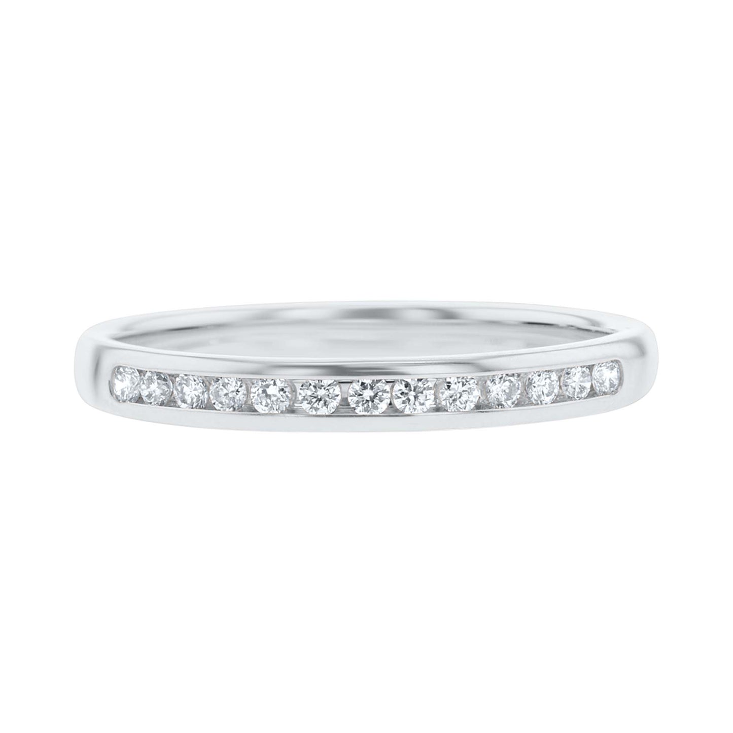Forever Chita Channel Set Diamond Wedding Ring