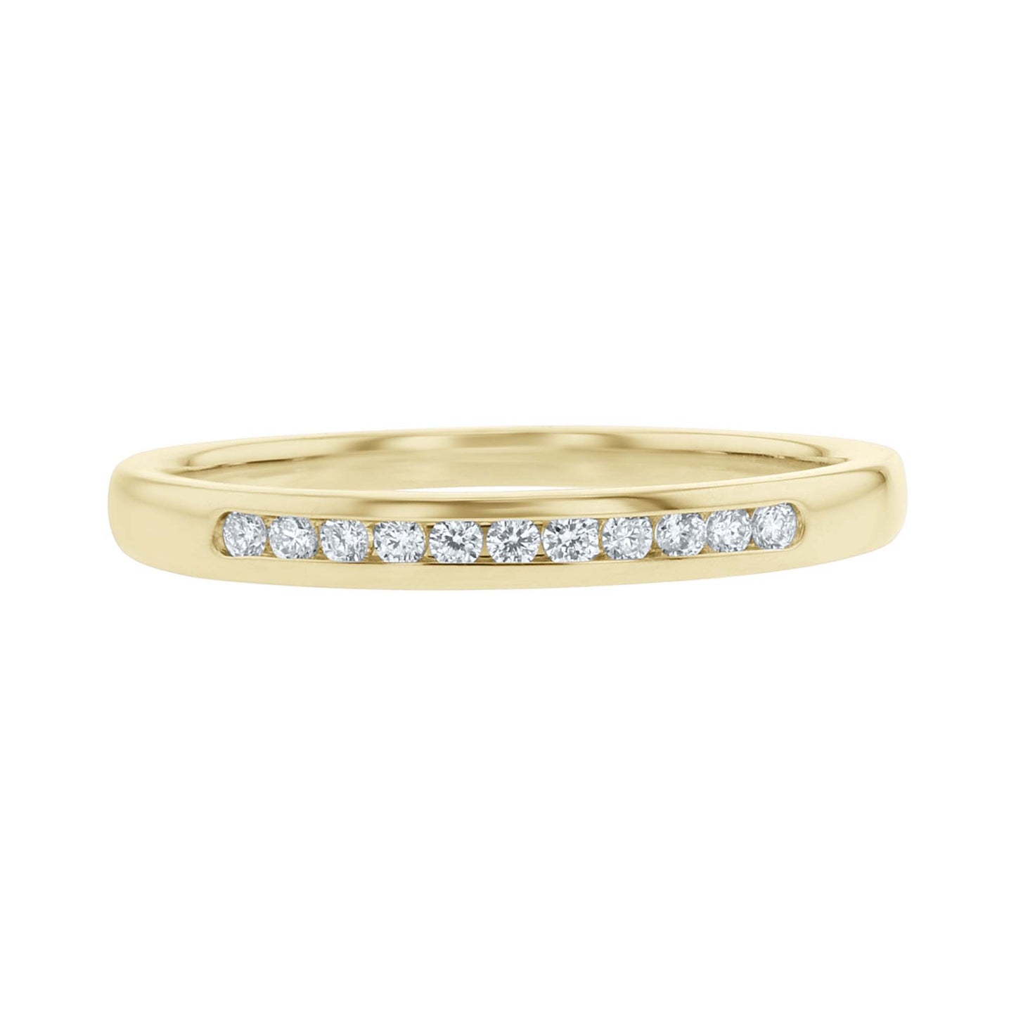 Forever Chita Channel Set Diamond Wedding Ring