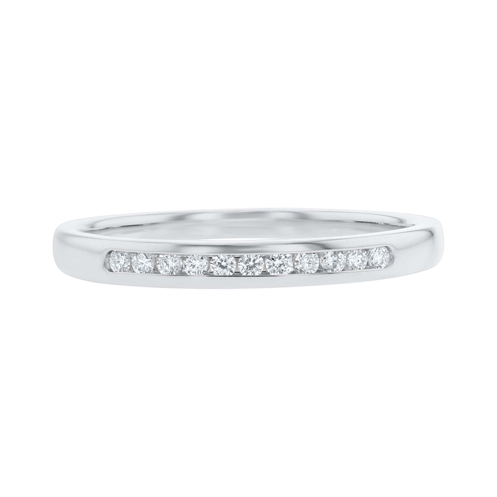 Forever Chita Channel Set Diamond Wedding Ring