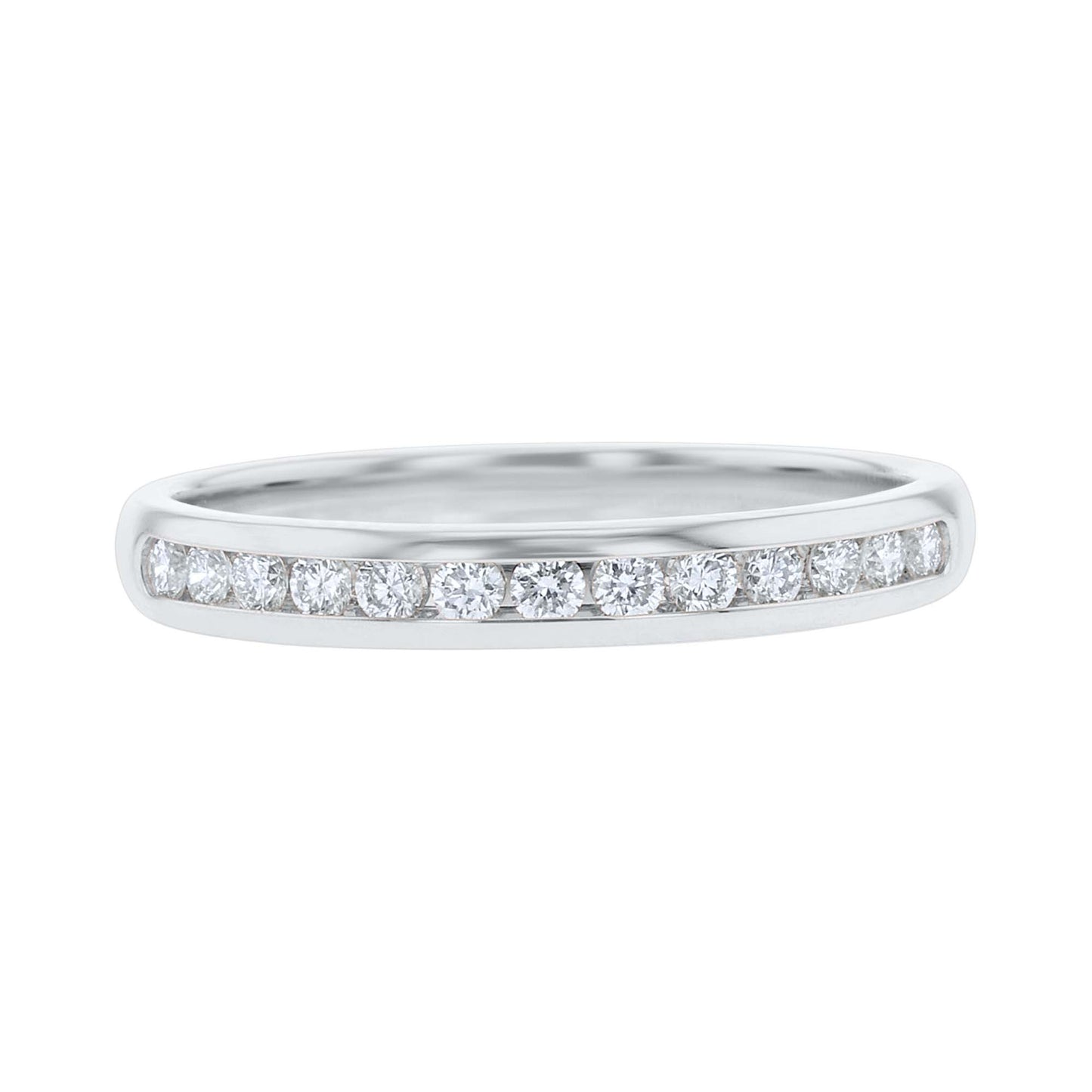 Forever Chita Channel Set Diamond Wedding Ring