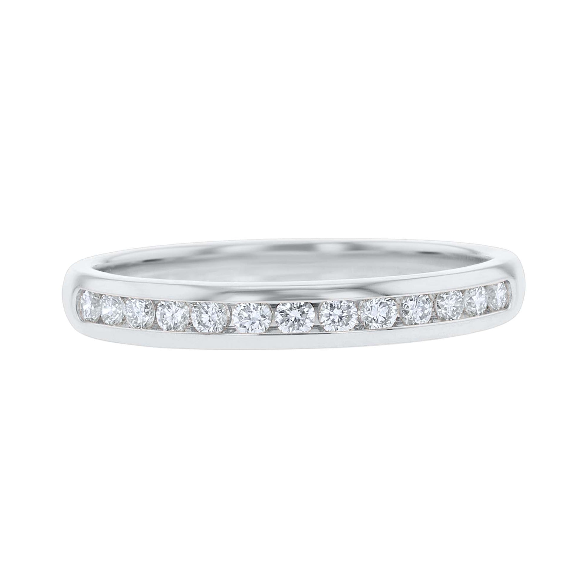 Forever Chita Channel Set Diamond Wedding Ring