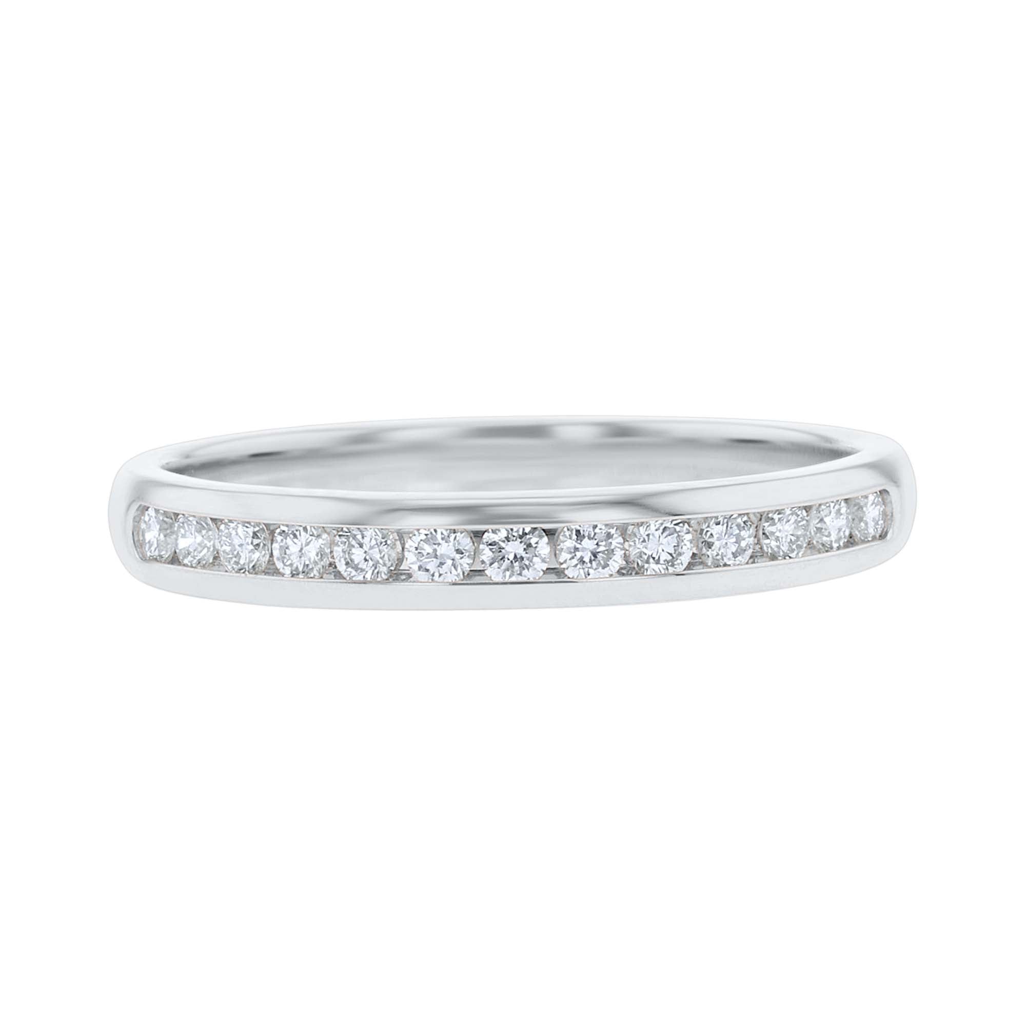 Forever Chita Channel Set Diamond Wedding Ring