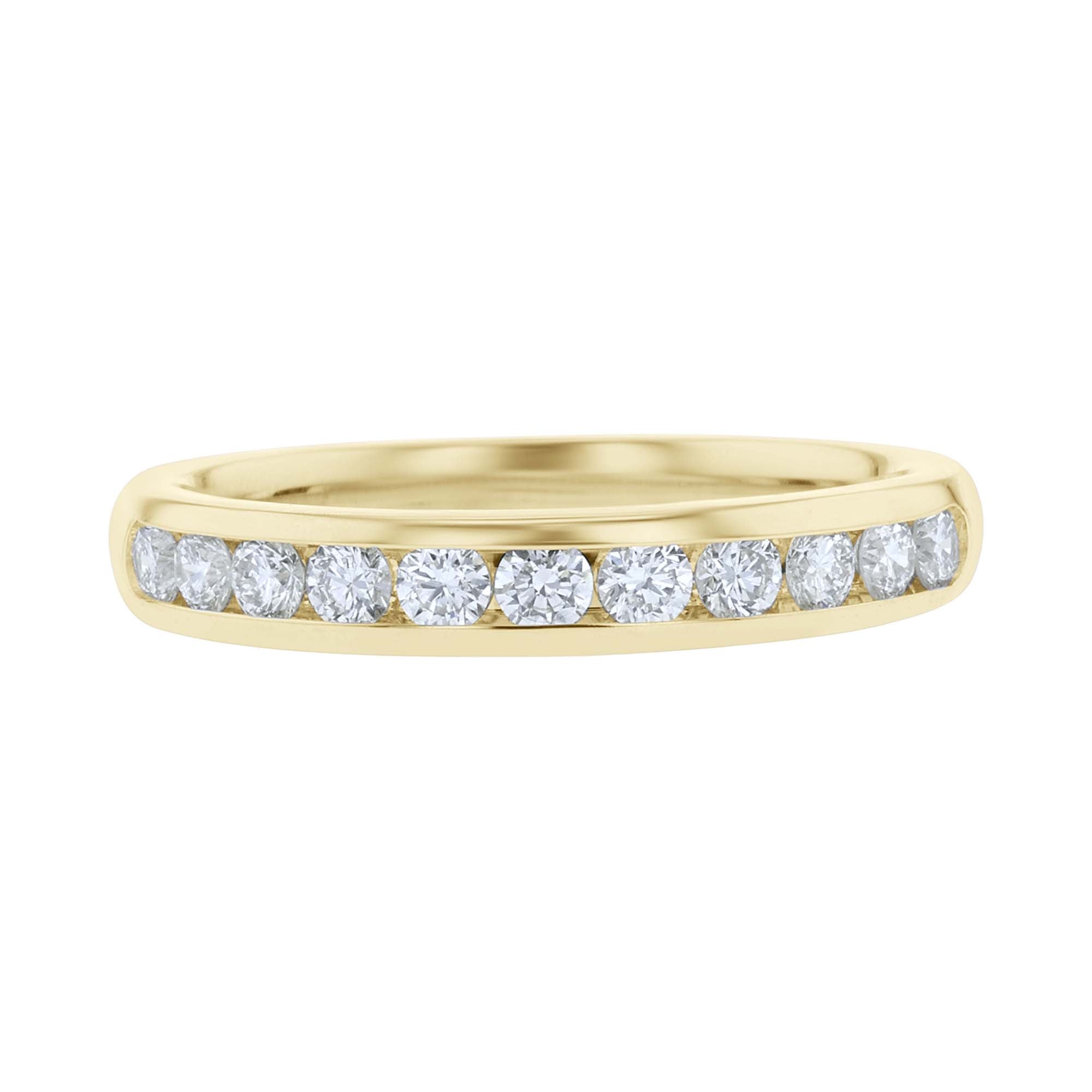 Forever Chita Channel Set Diamond Wedding Ring