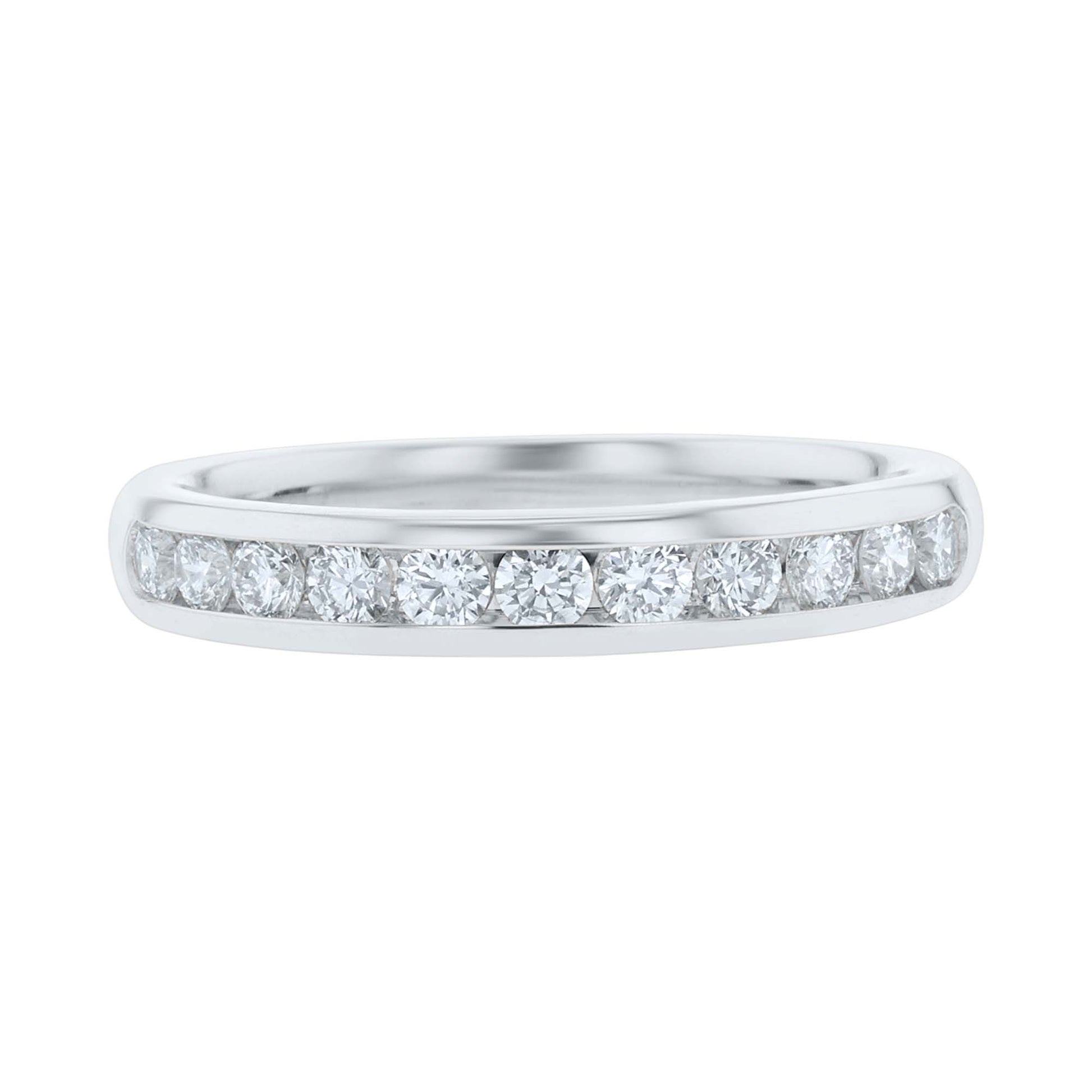 Forever Chita Channel Set Diamond Wedding Ring