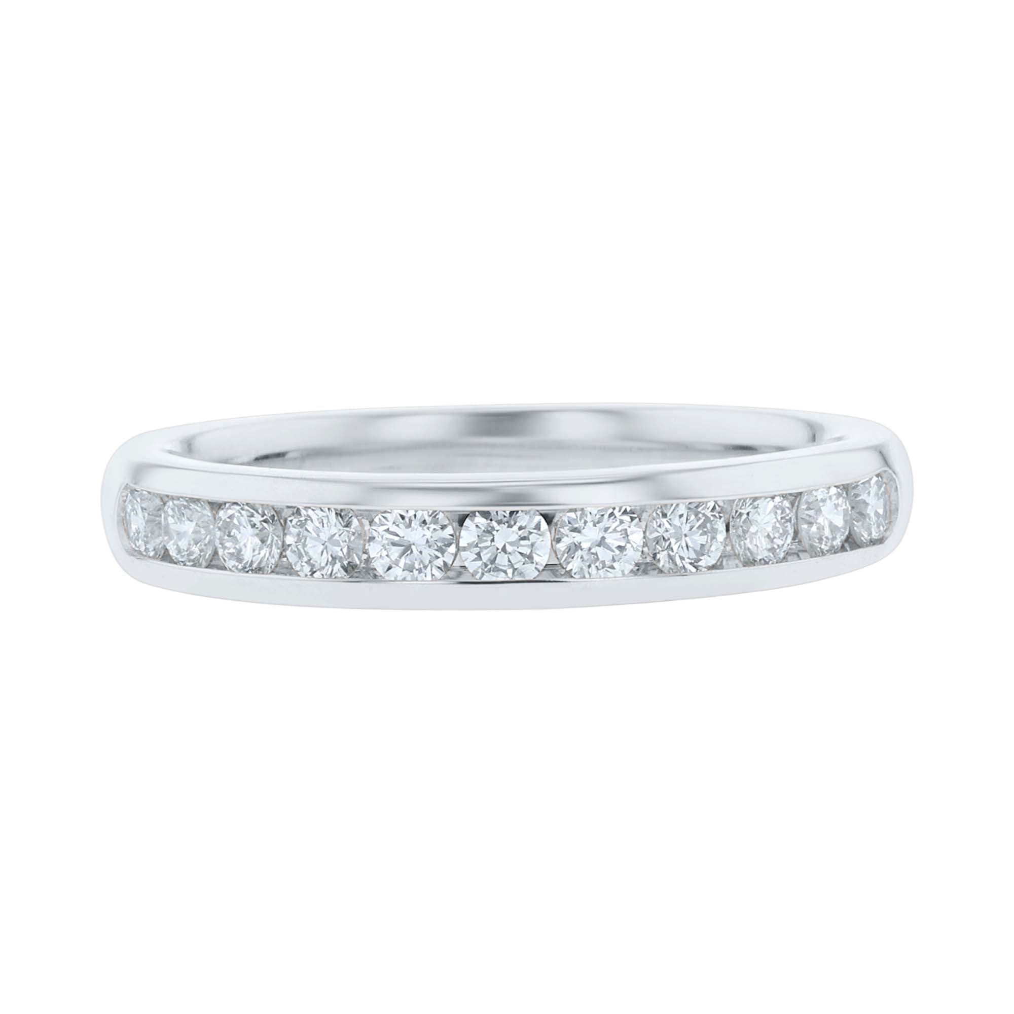 Forever Chita Channel Set Diamond Wedding Ring