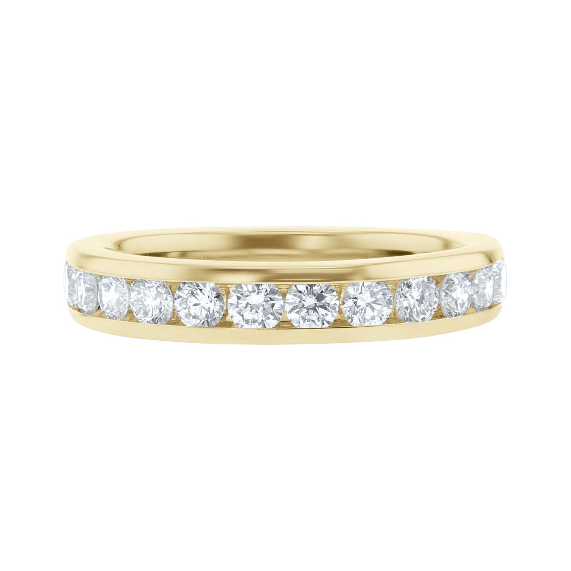 Forever Chita Channel Set Diamond Wedding Ring