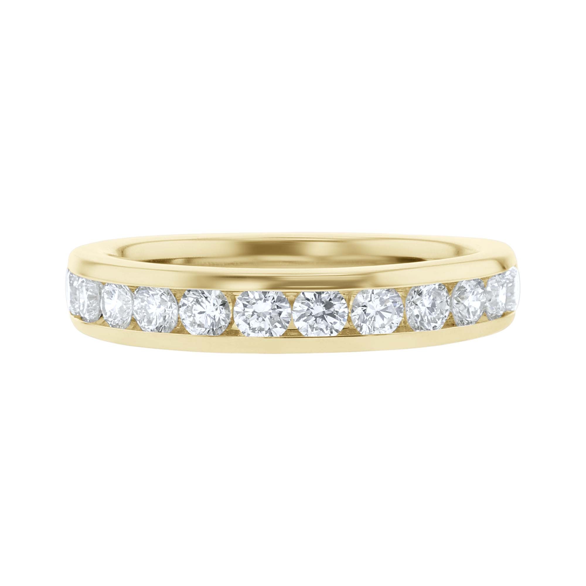 Forever Chita Channel Set Diamond Wedding Ring