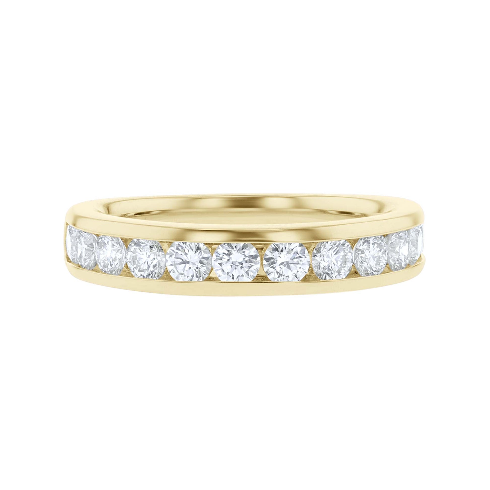 Forever Chita Channel Set Diamond Wedding Ring