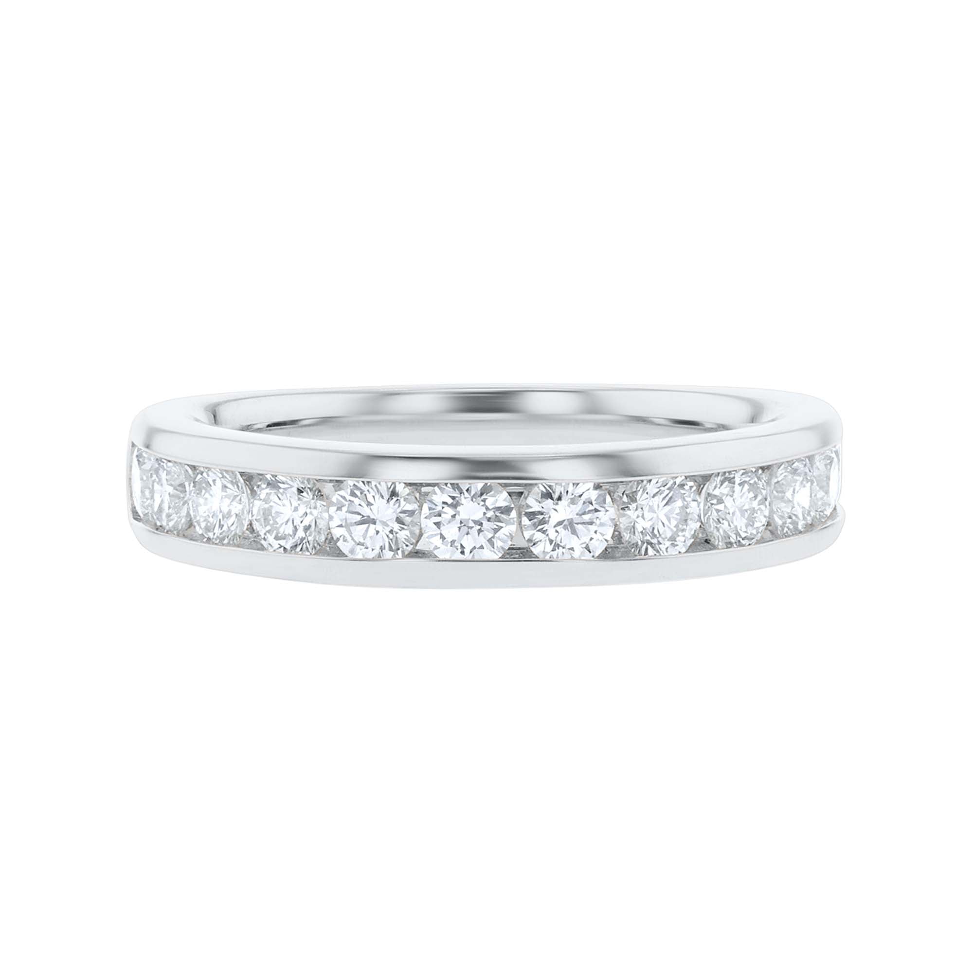 Forever Chita Channel Set Diamond Wedding Ring