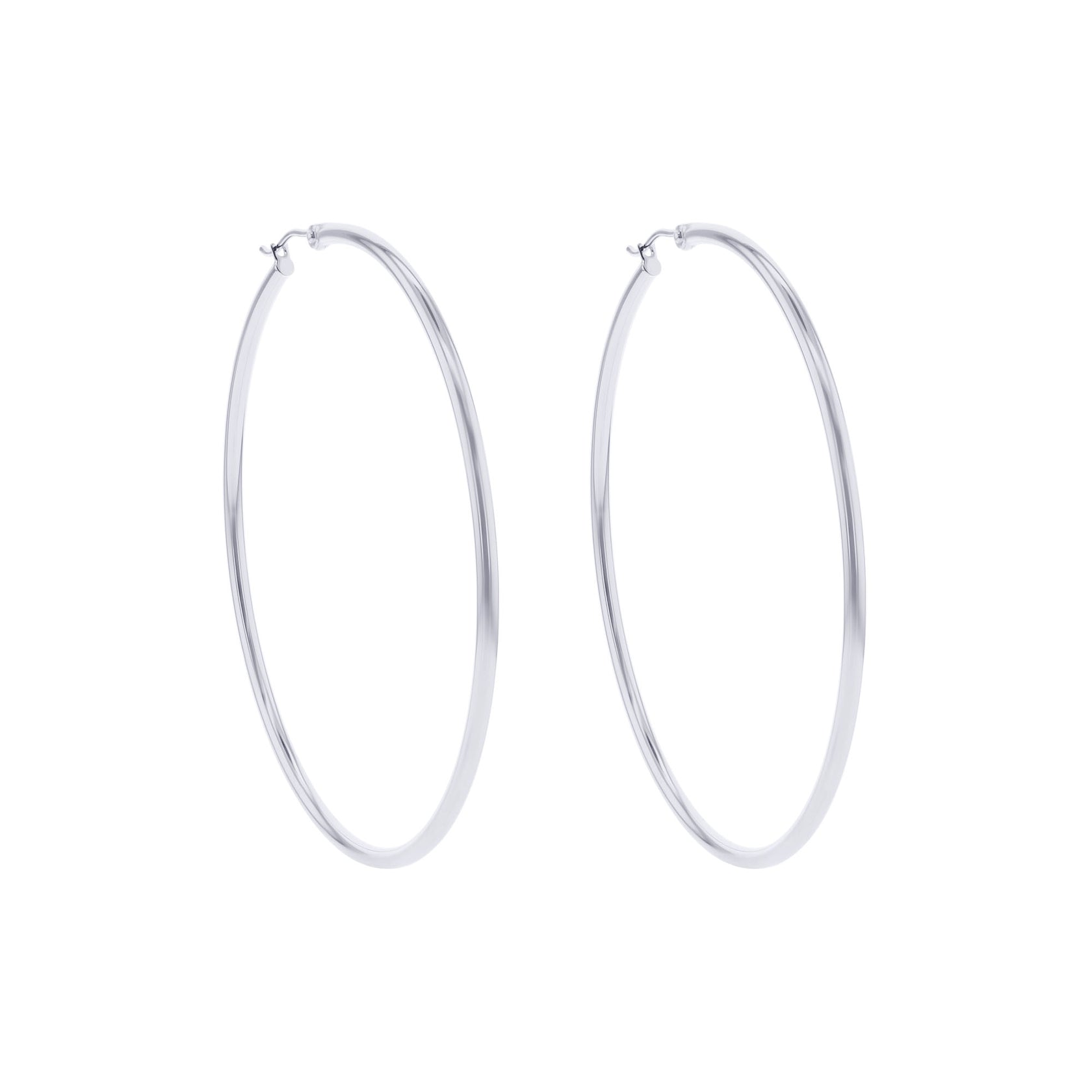 Classic hoop earrings