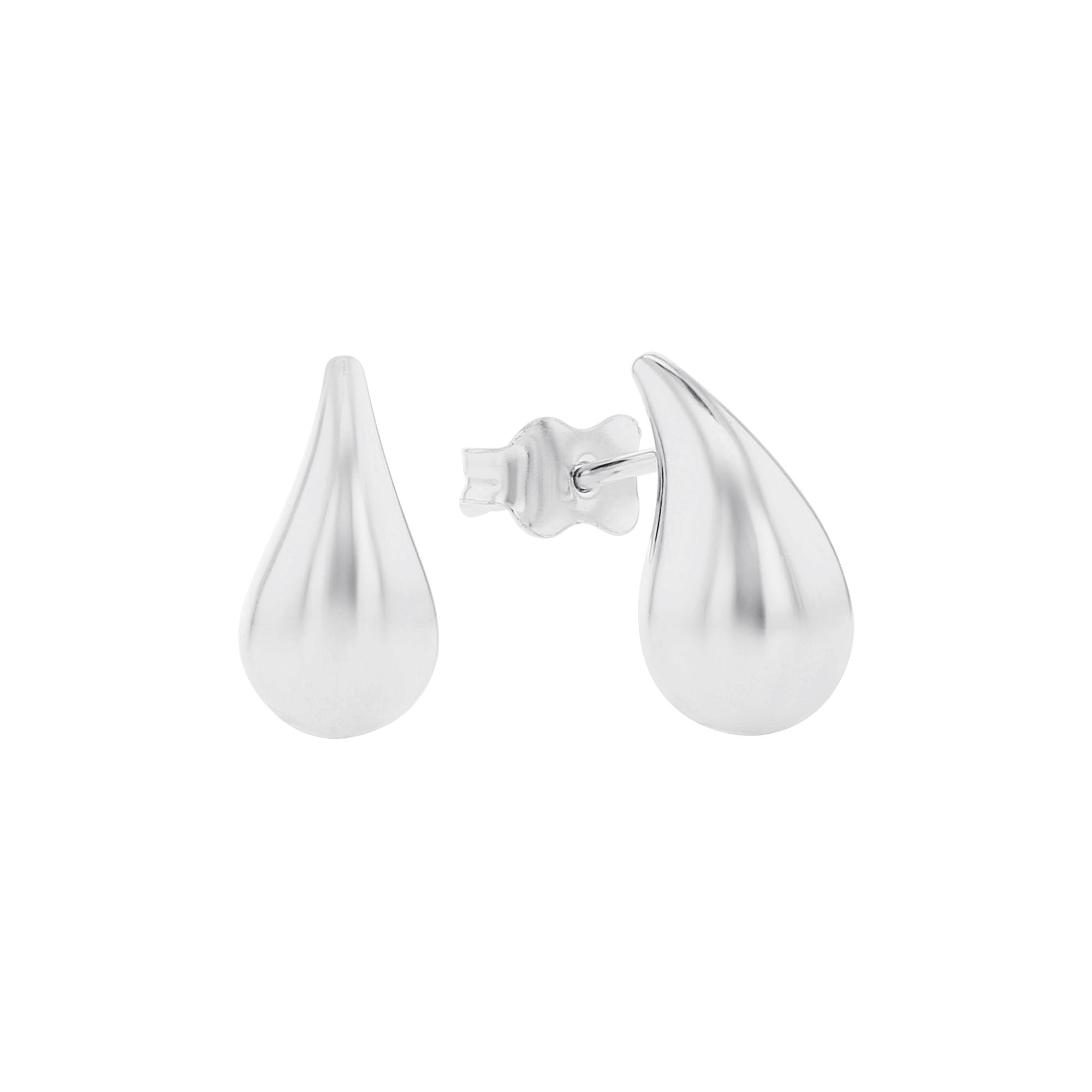 イヤリング Mini Earring - Eera - White Gold - Or Pink Tokyo 18-karat white gold, silver and diamond earring