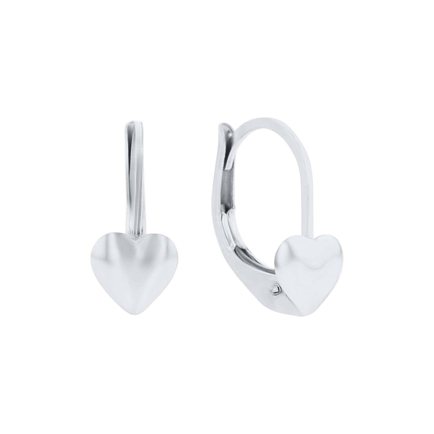 Curious Heart Gold Earrings