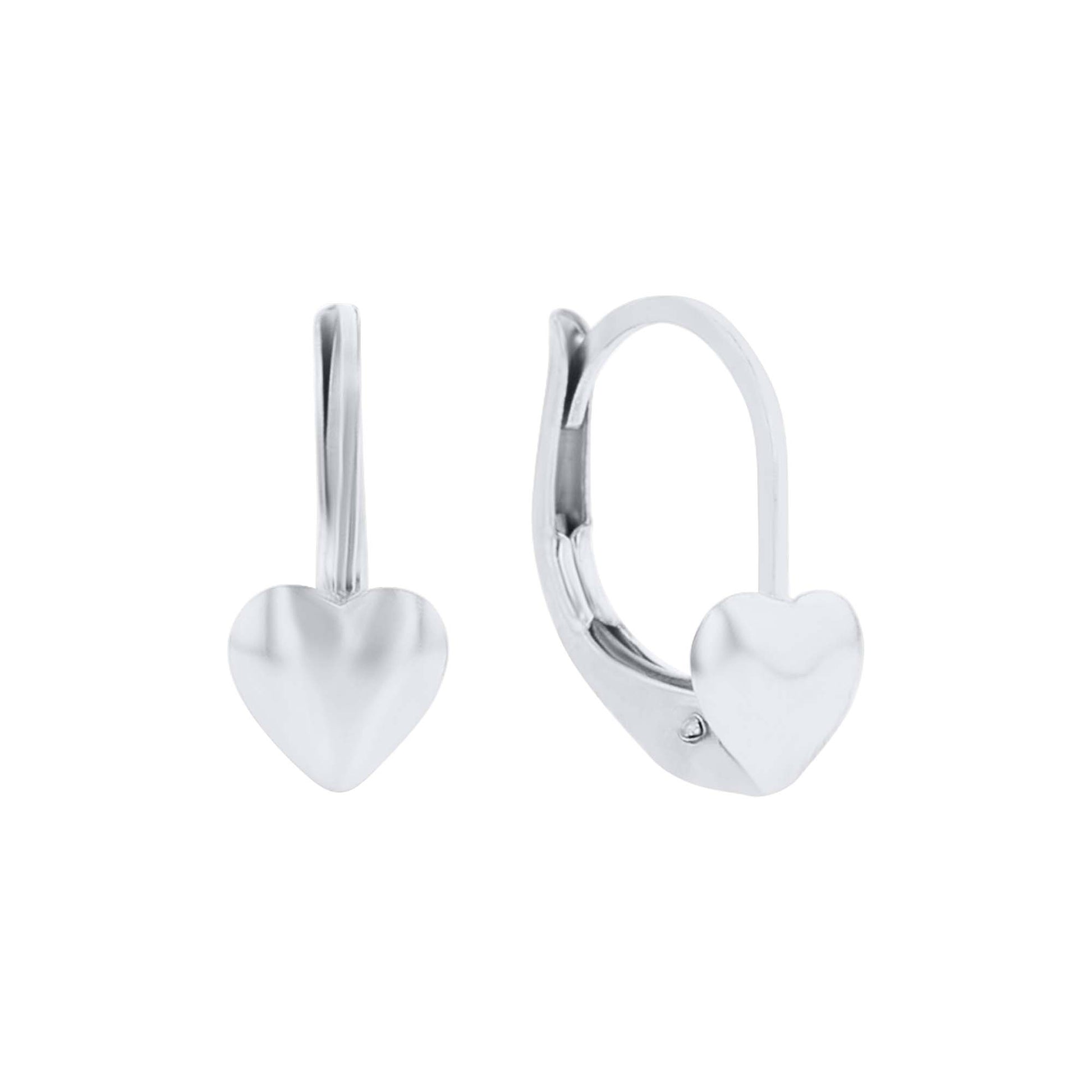 Curious Heart Gold Earrings