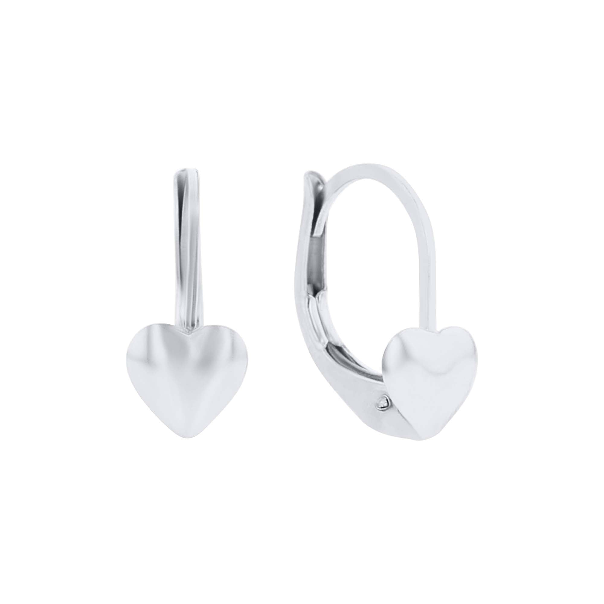 Curious Heart Gold Earrings
