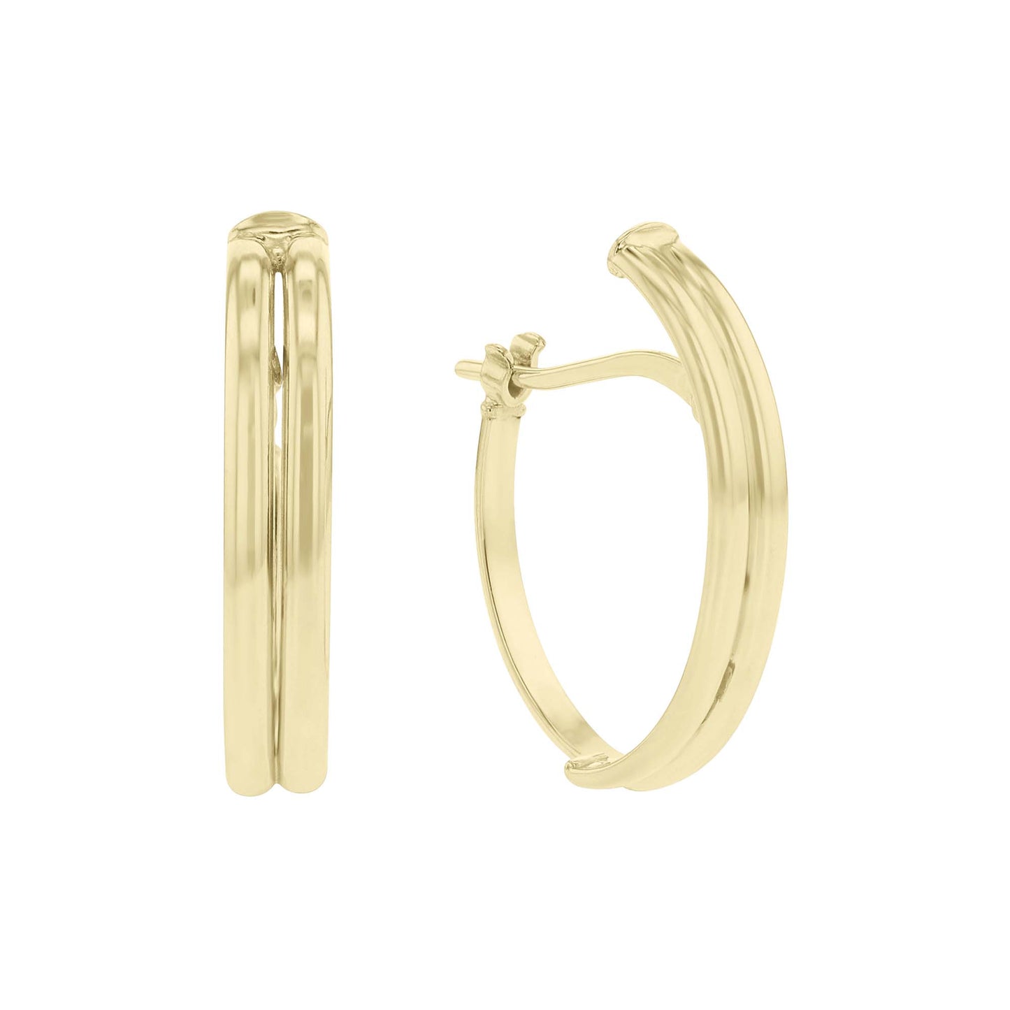 Arden Gold Hoop Earrings