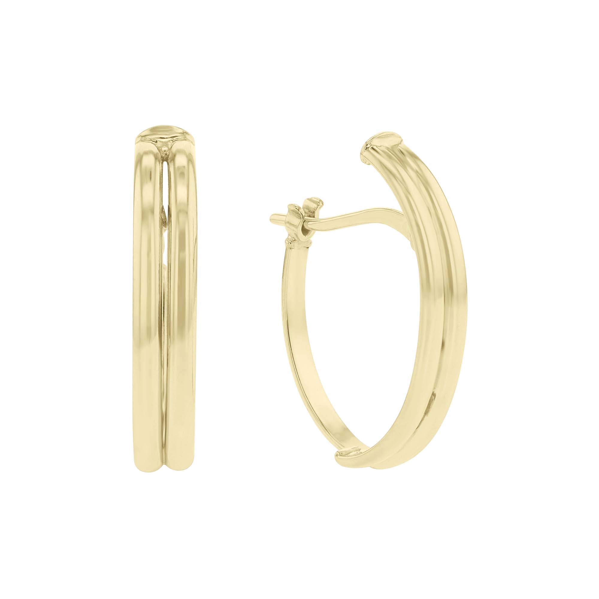 Arden Gold Hoop Earrings