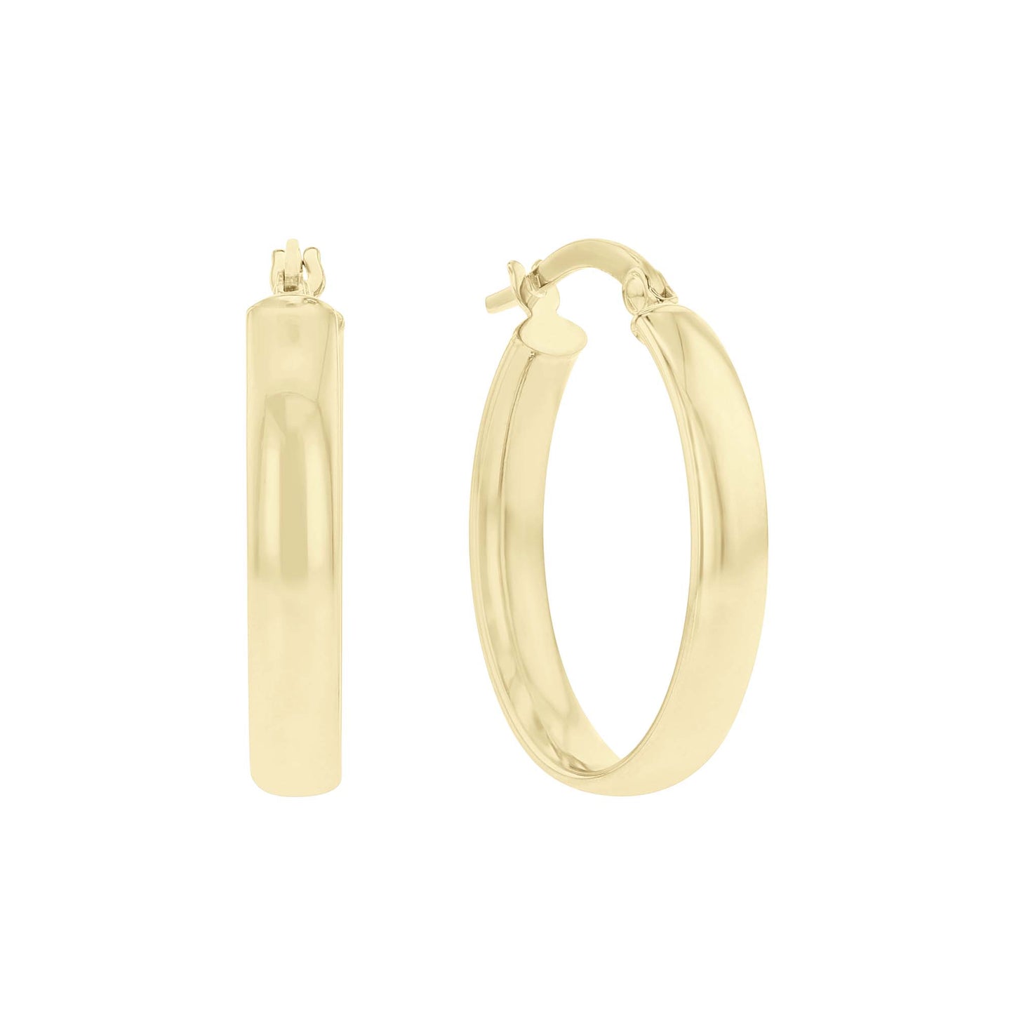 Santorini Gold Hoop Earrings