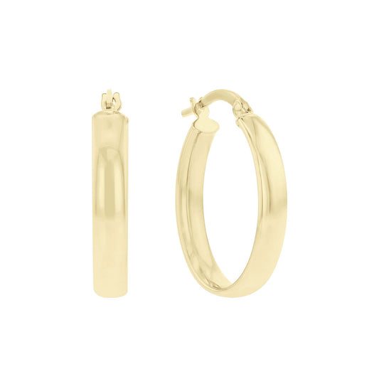 Santorini Gold Hoop Earrings