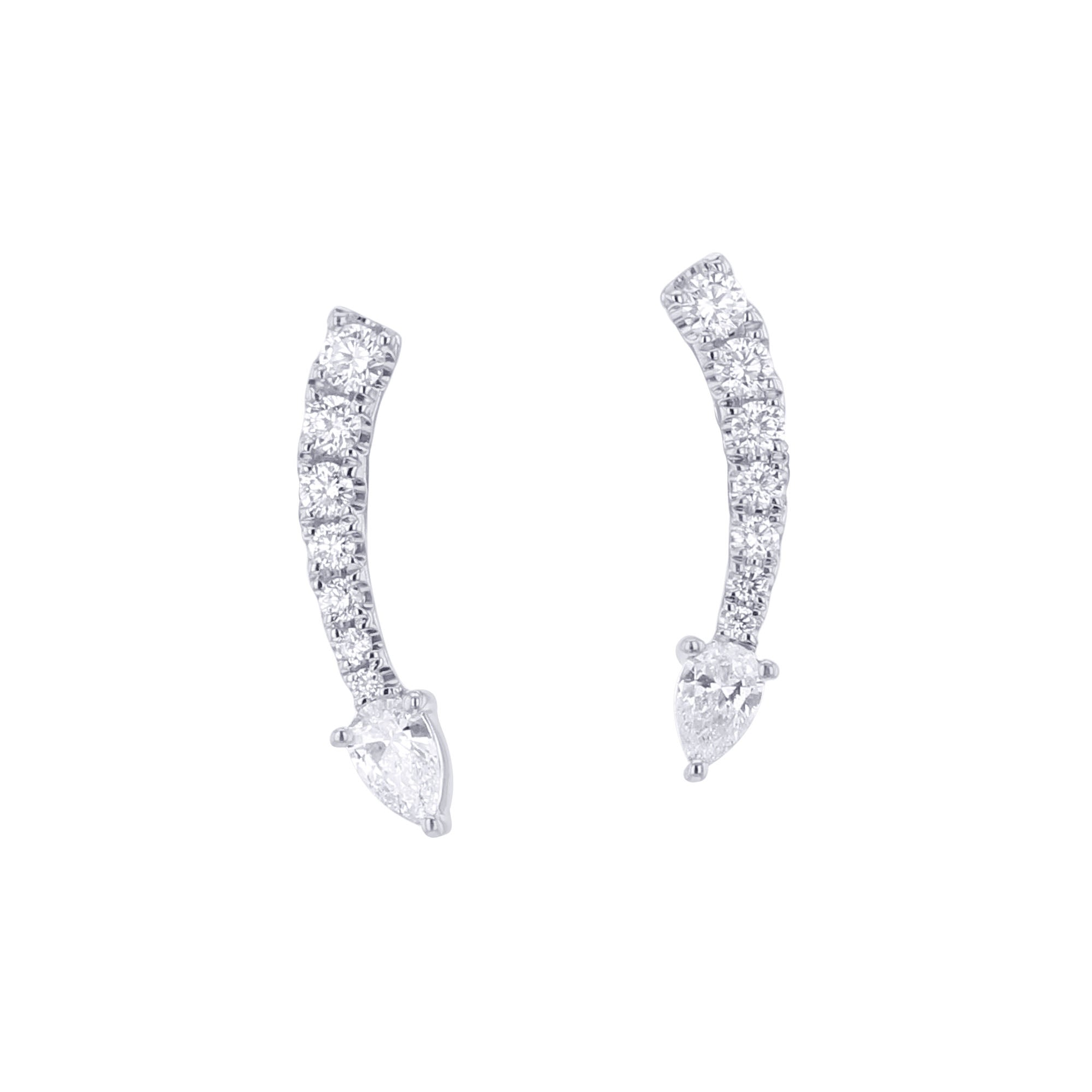 Raven Diamond Earrings