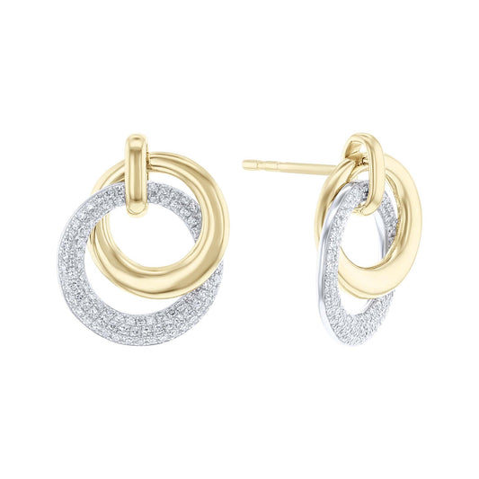 Encircled in Elegance Diamond Earrings