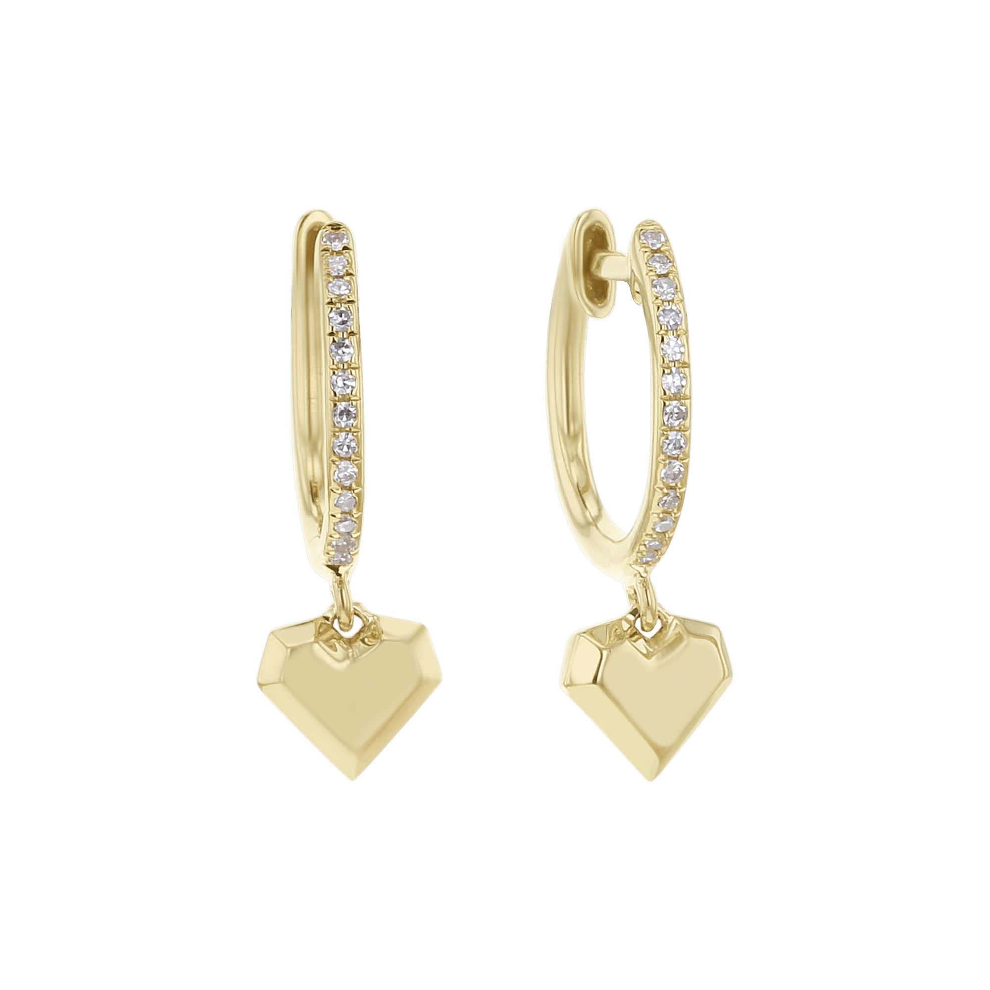 Trick Hearts Diamond Drop Earrings – Steven Singer Jewelers