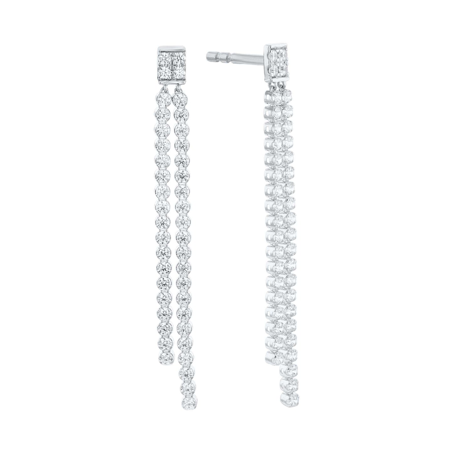 Miriam Diamond Drop Earrings