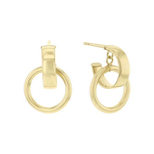 Luciana Gold Bonded Earrings