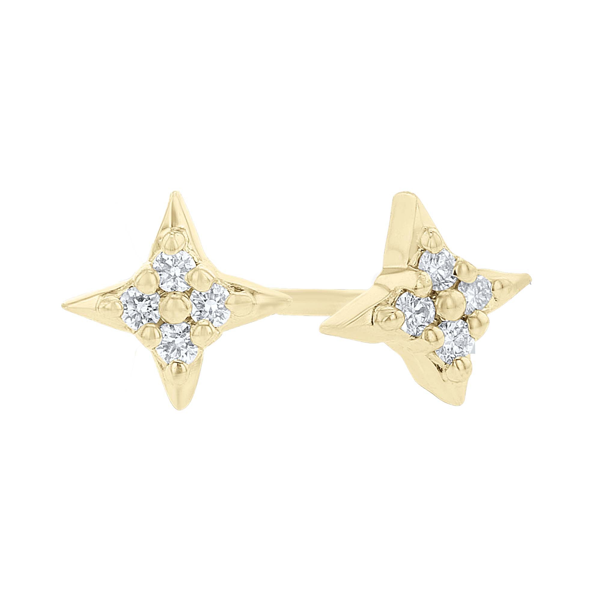 Star of Hope Diamond Earrings