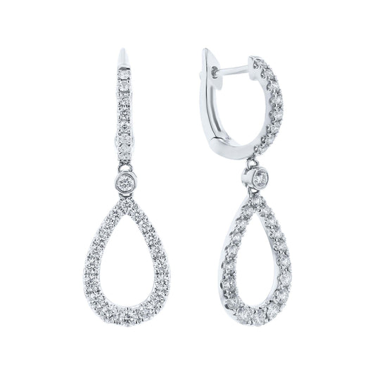 Sorrel Diamond Drop Earrings