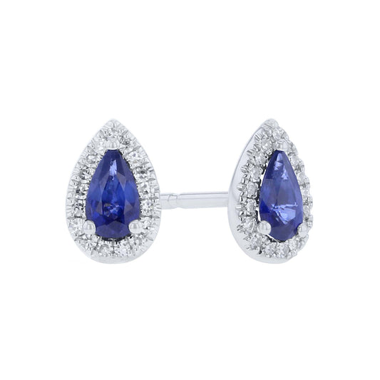 Indira Sapphire & Diamond Earrings