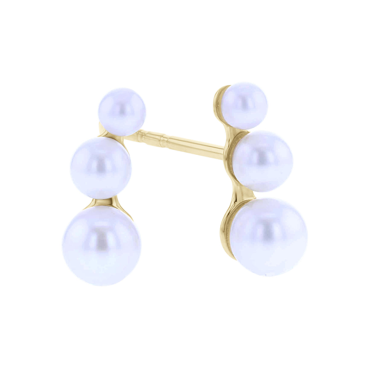 Michelle Pearl Climber Earrings