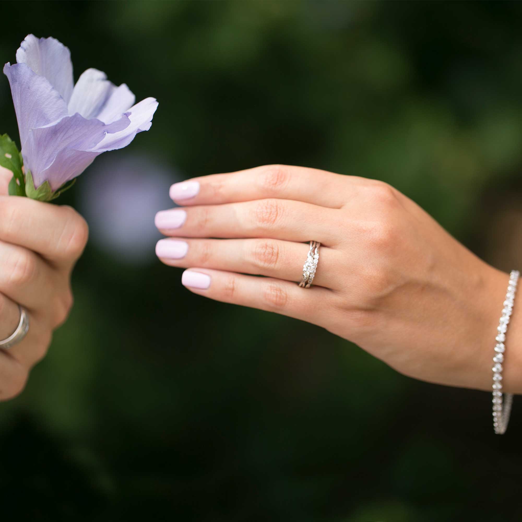 Infinity Twist Ready for Love Diamond Engagement Ring – Steven