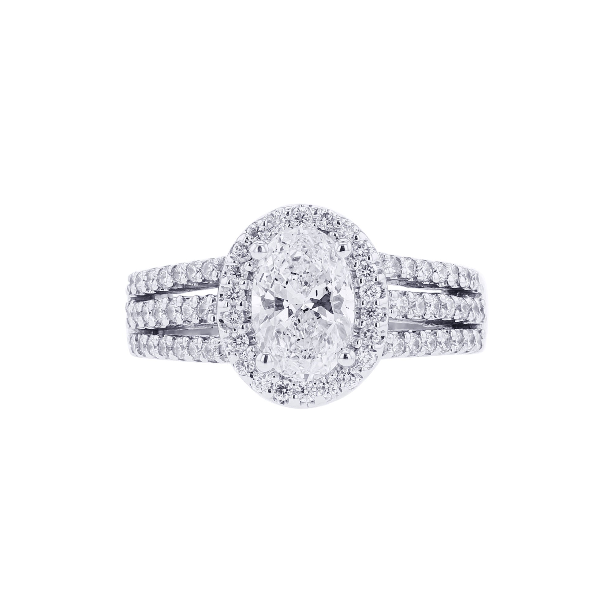 Kaylee Certified Ready for Love Diamond Engagement Ring 1 3/8ct