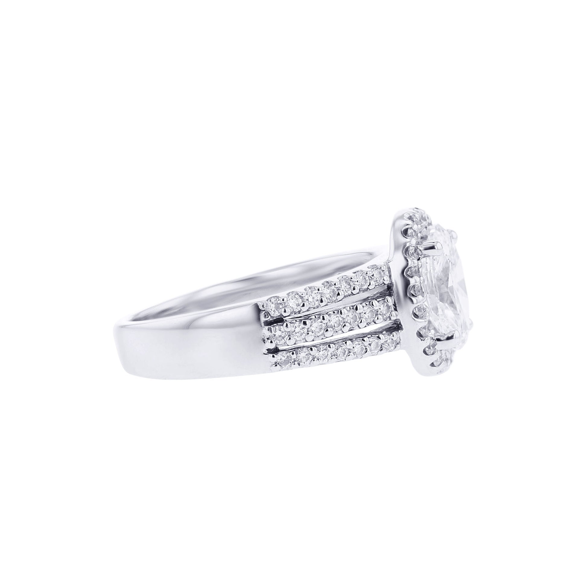 Kaylee Certified Ready for Love Diamond Engagement Ring 1 3/8ct