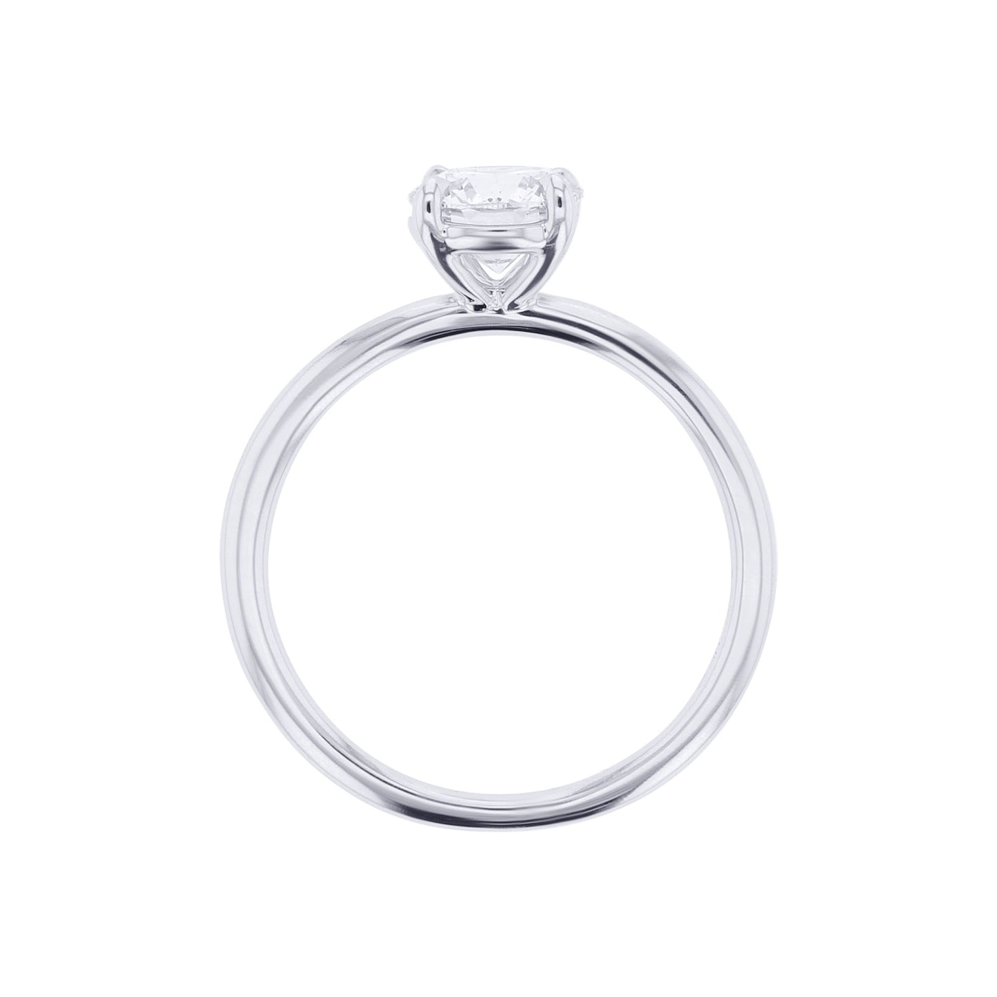 Ember Round Ready for Love Diamond Engagement Ring 1ct